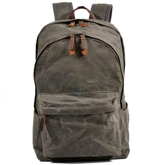 Strathmore | Vintage Canvas and Leather Backpack