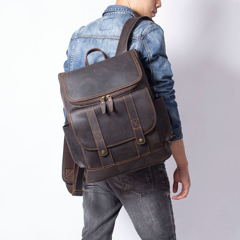 Soren | Vintage Leather Backpack