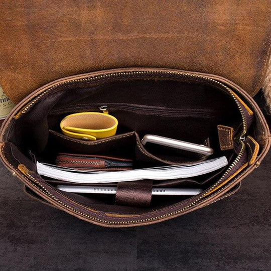 Remi | Minimalist Vintage Leather Backpack