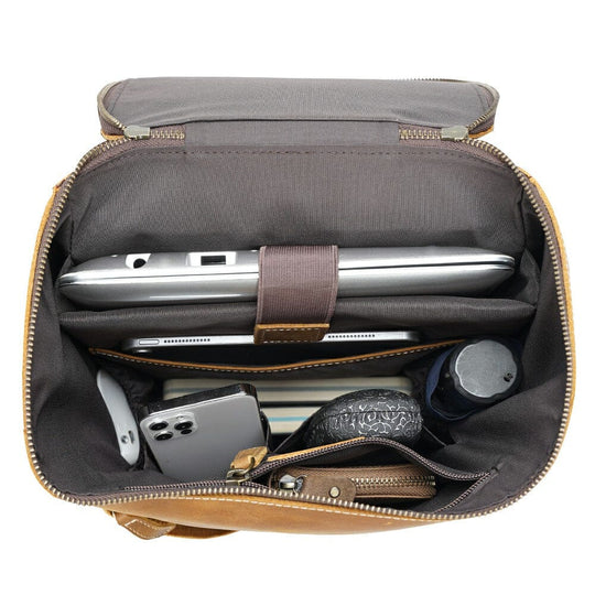 Elias | Soft Vintage Leather Backpack