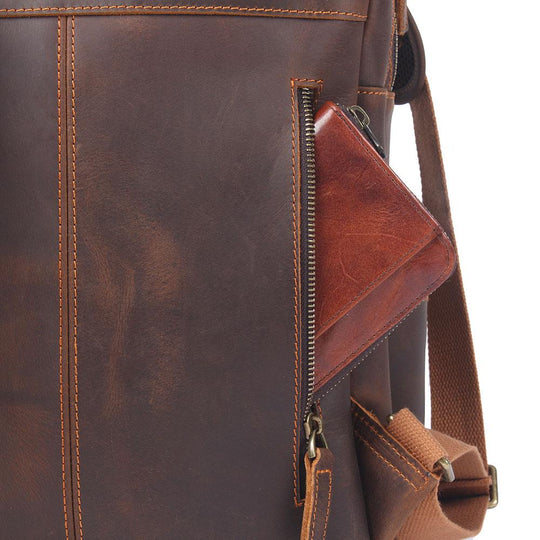 Elan | Vintage Leather Backpack