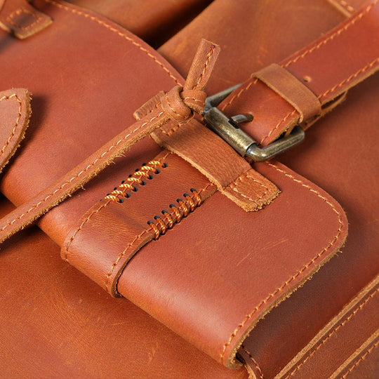 Velare | Leather Laptop Backpack