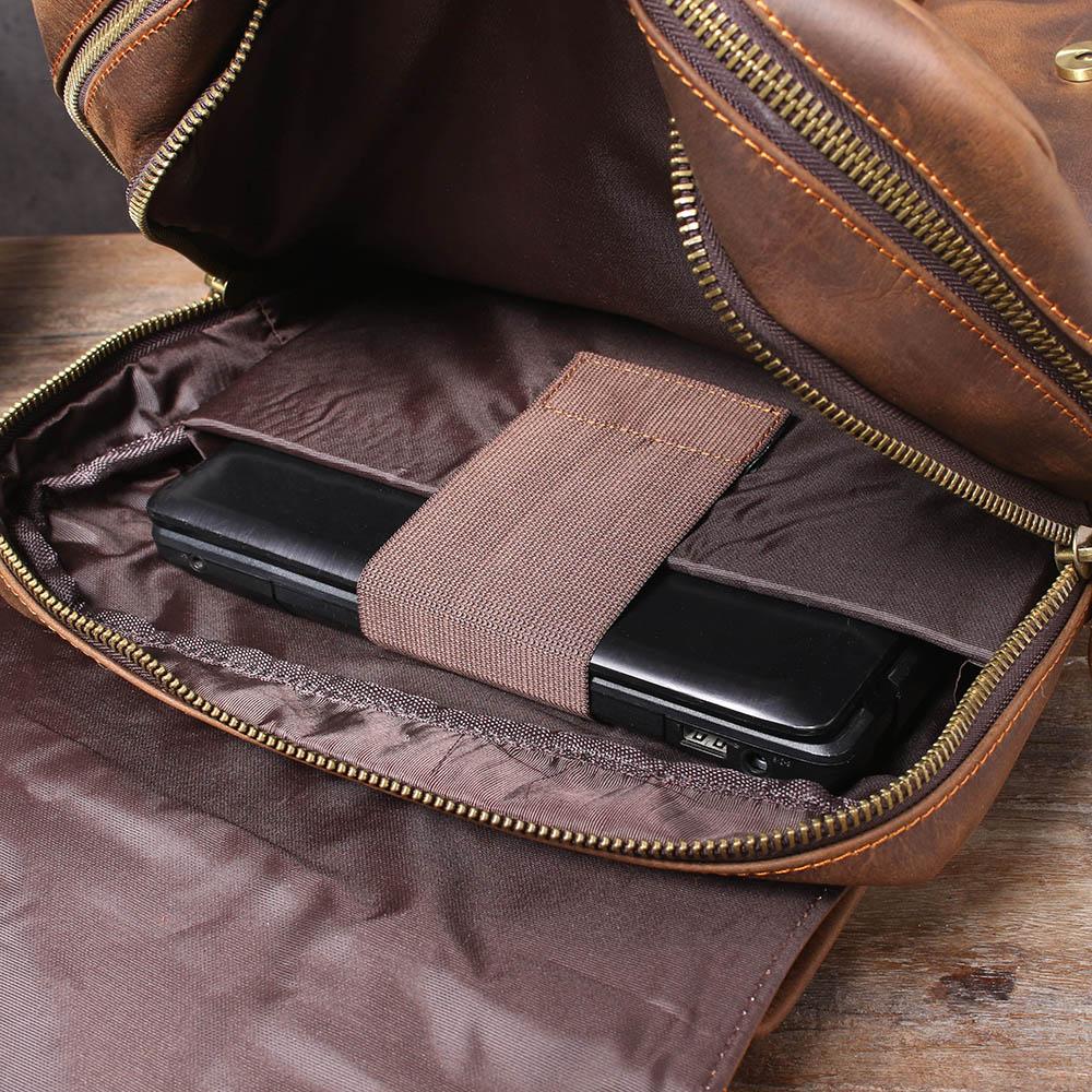 Elan | Vintage Leather Backpack
