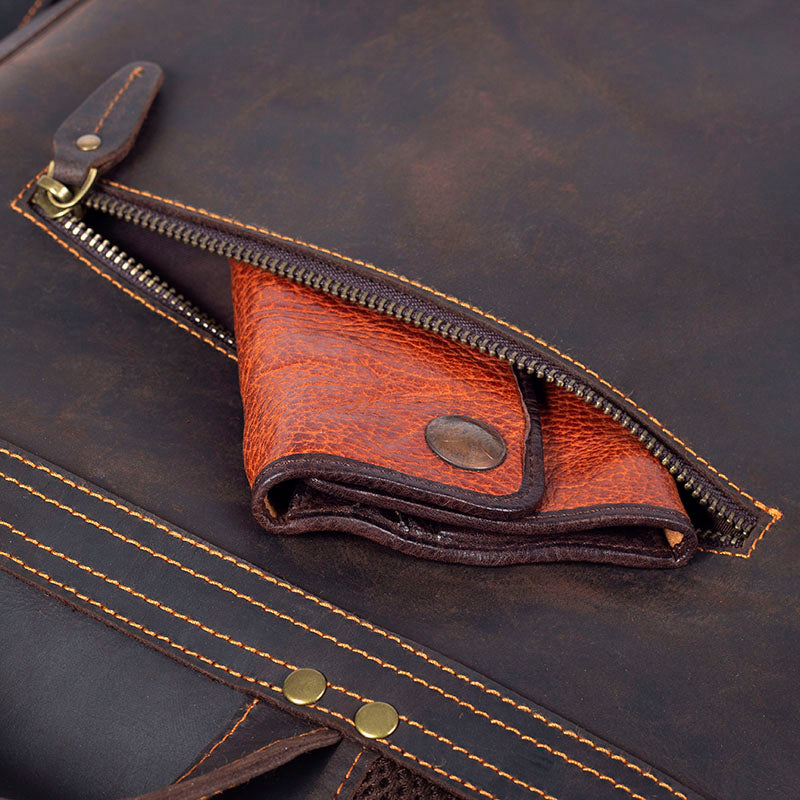 Soren | Vintage Leather Backpack