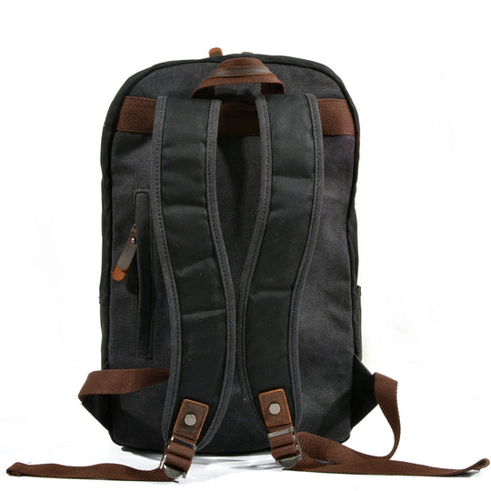 Strathmore | Vintage Canvas and Leather Backpack
