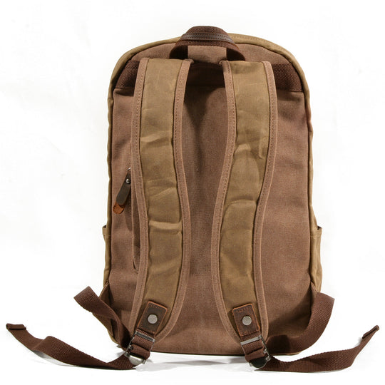 Strathmore | Vintage Canvas and Leather Backpack