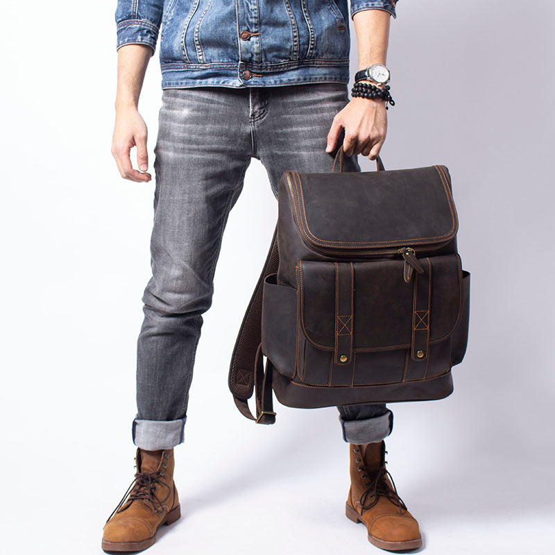 Soren | Vintage Leather Backpack