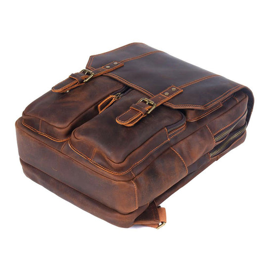 Elan | Vintage Leather Backpack