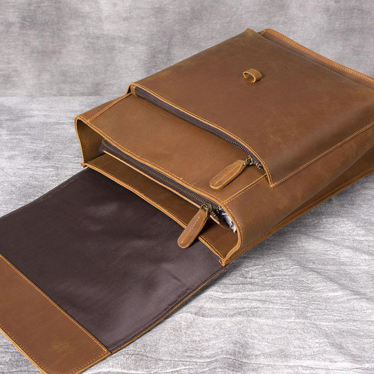 Calen | Vintage Leather Backpack