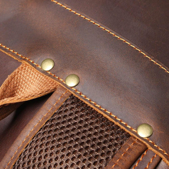 Elan | Vintage Leather Backpack