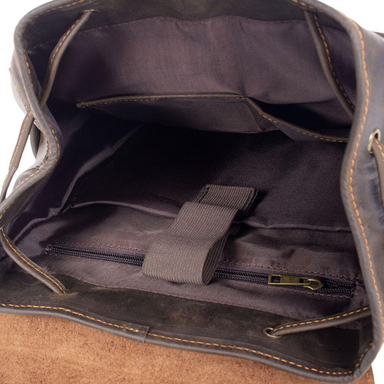 Velare | Leather Laptop Backpack