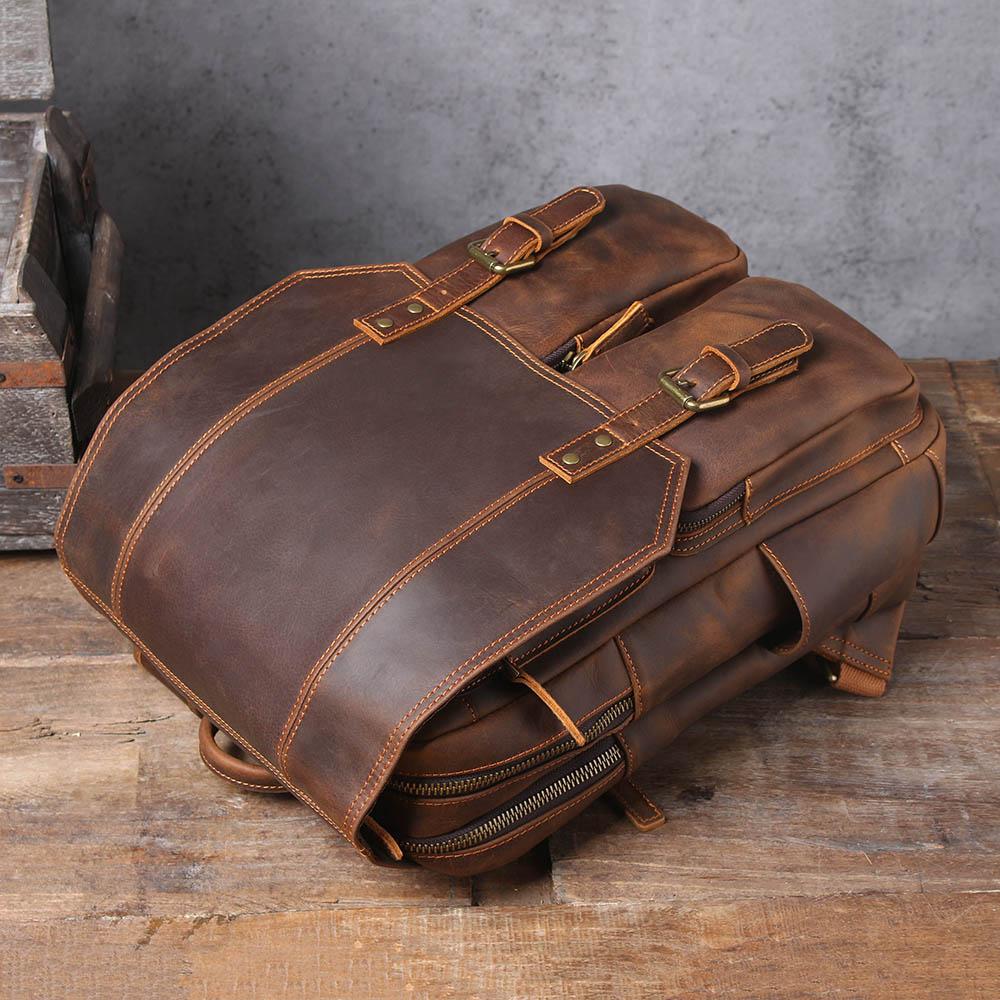 Elan | Vintage Leather Backpack