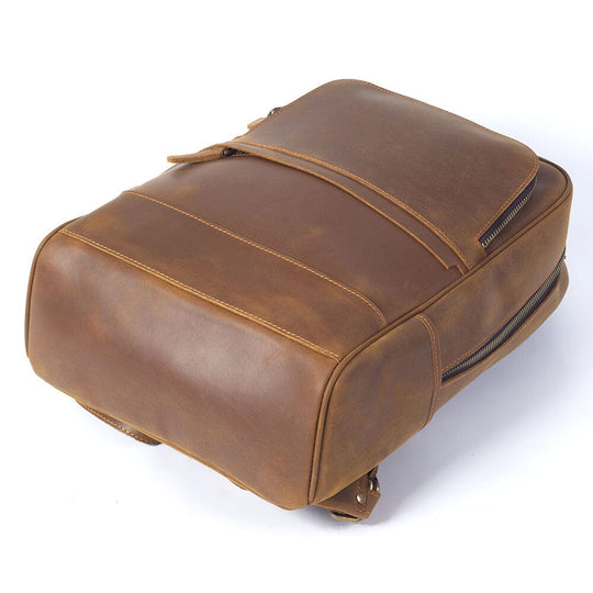 Callen | Elegant Leather Laptop Backpack