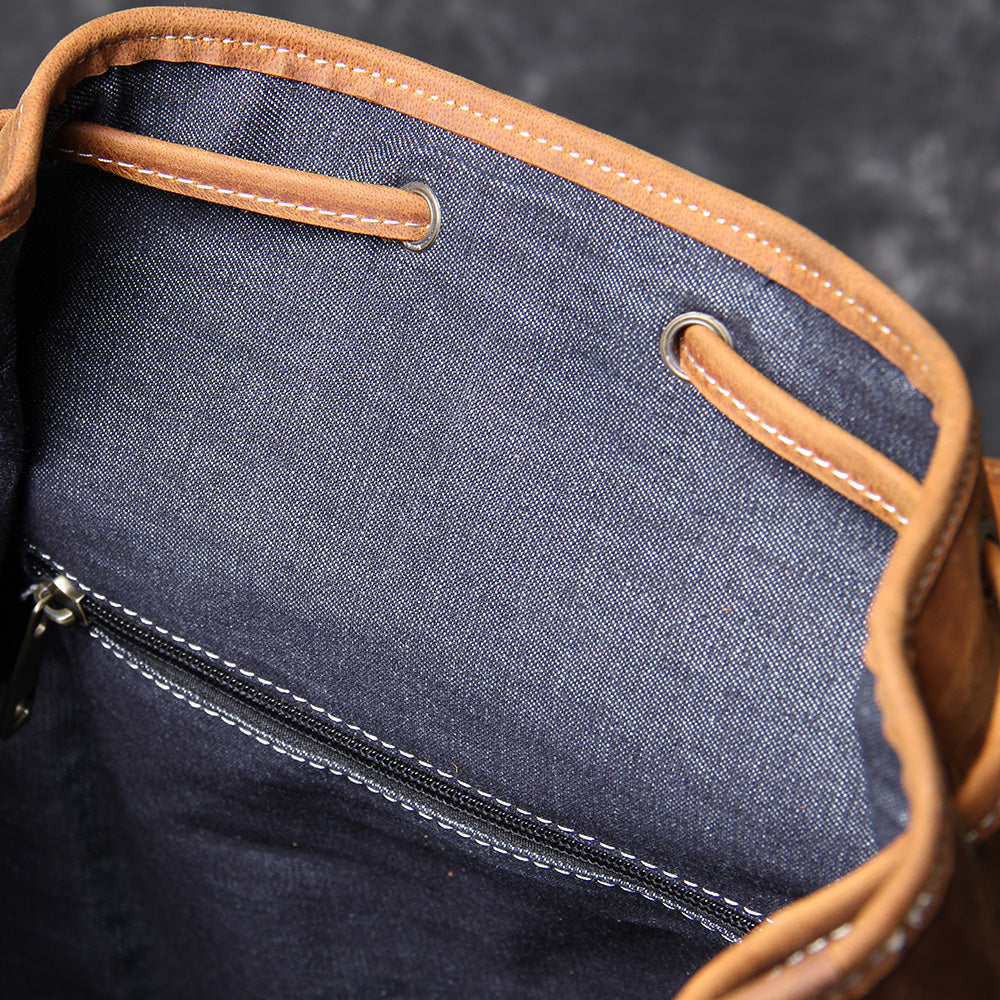Bryn | Vintage Leather Backpack