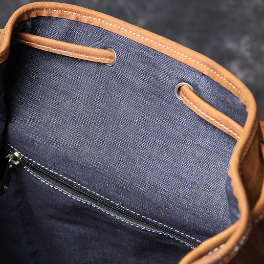 Bryn | Vintage Leather Backpack