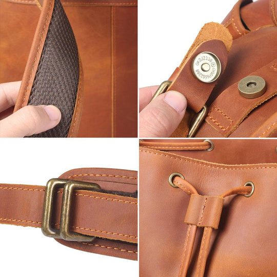 Caelan | Vintage Leather Backpack