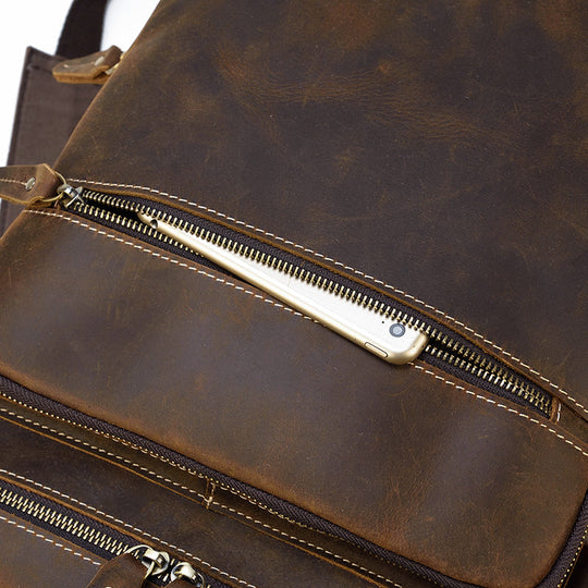 Elowen | Vintage Leather Backpack