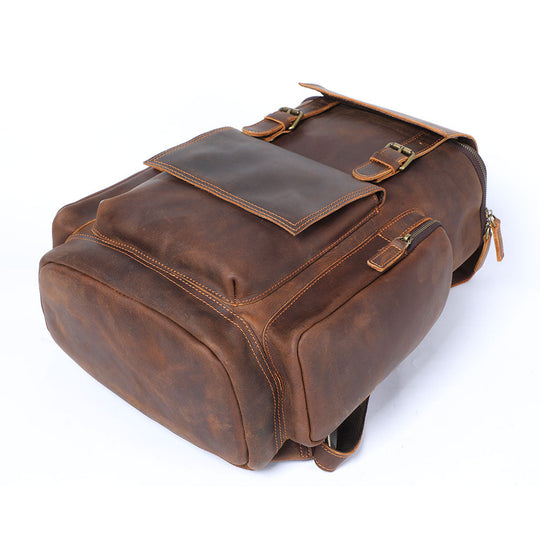 Rosvelle | Leather Laptop Backpack