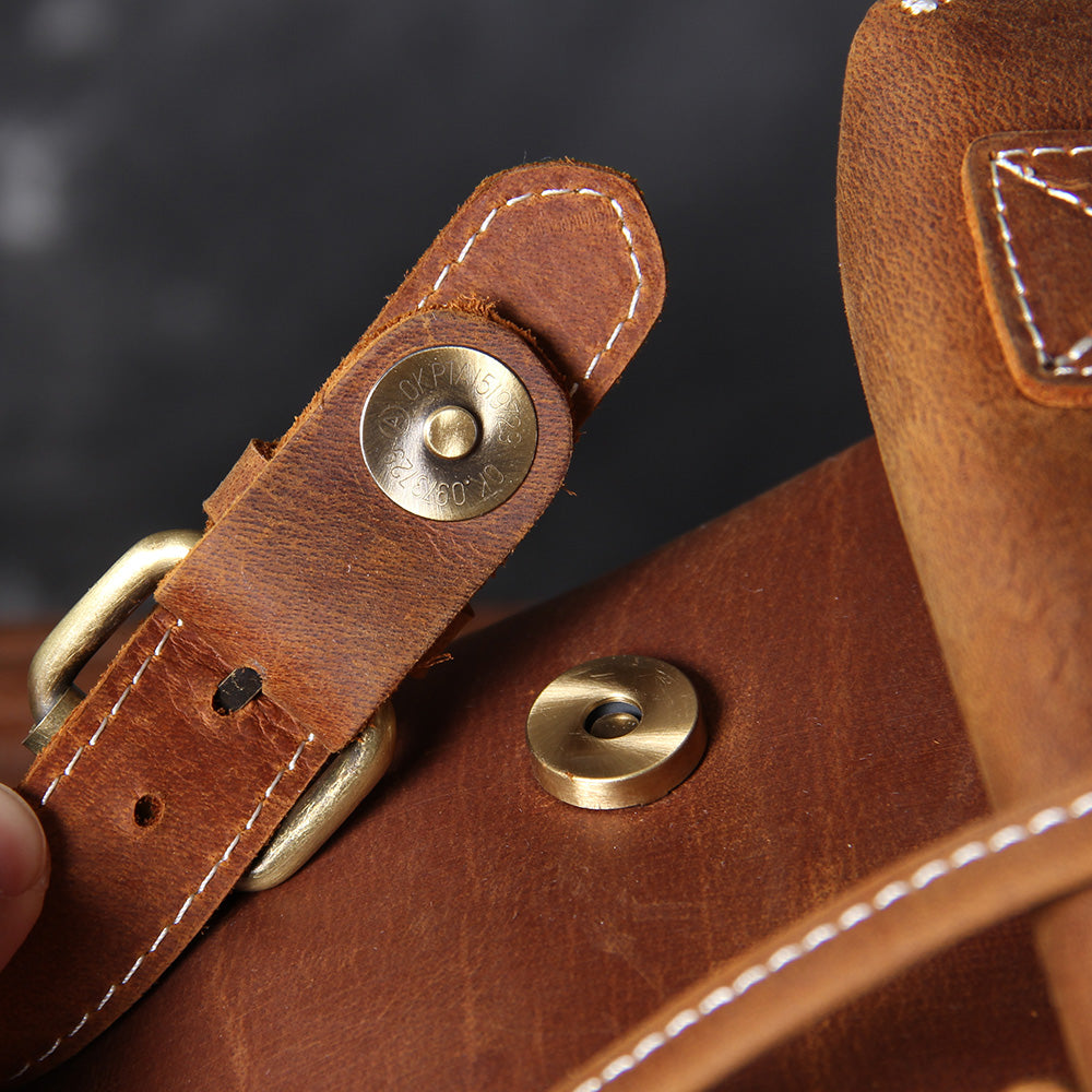 Bryn | Vintage Leather Backpack