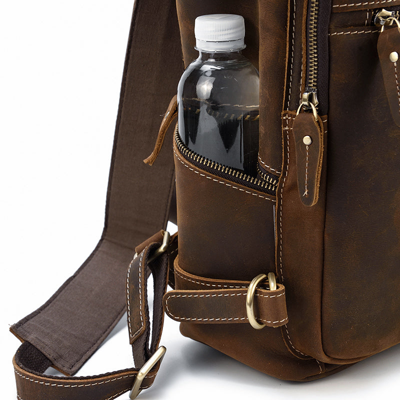 Elowen | Vintage Leather Backpack