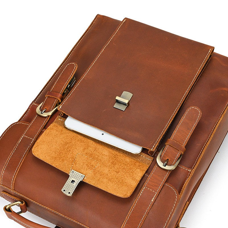 Arden | Convertible Leather Backpack