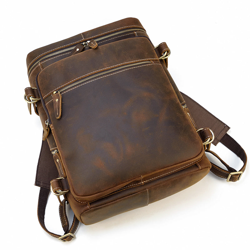 Elowen | Vintage Leather Backpack