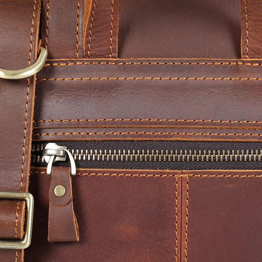 Mavi | Compact Leather Backpack