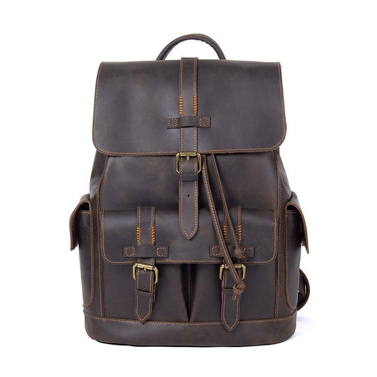 Velare | Leather Laptop Backpack