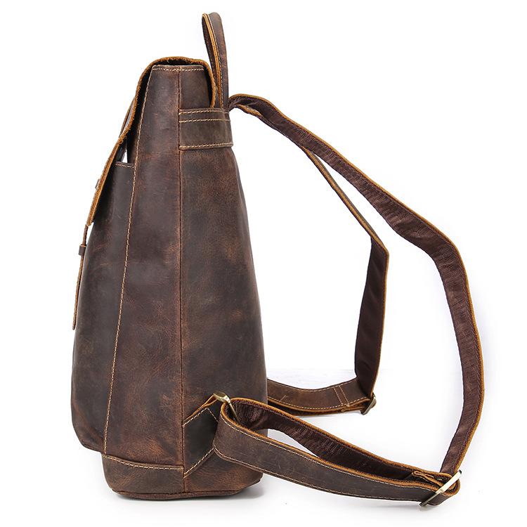 Remi | Minimalist Vintage Leather Backpack