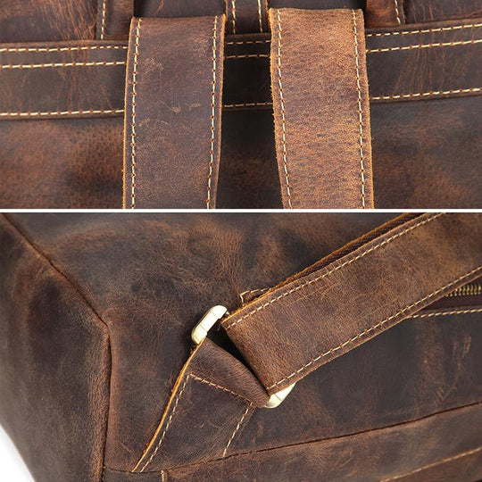 Remi | Minimalist Vintage Leather Backpack