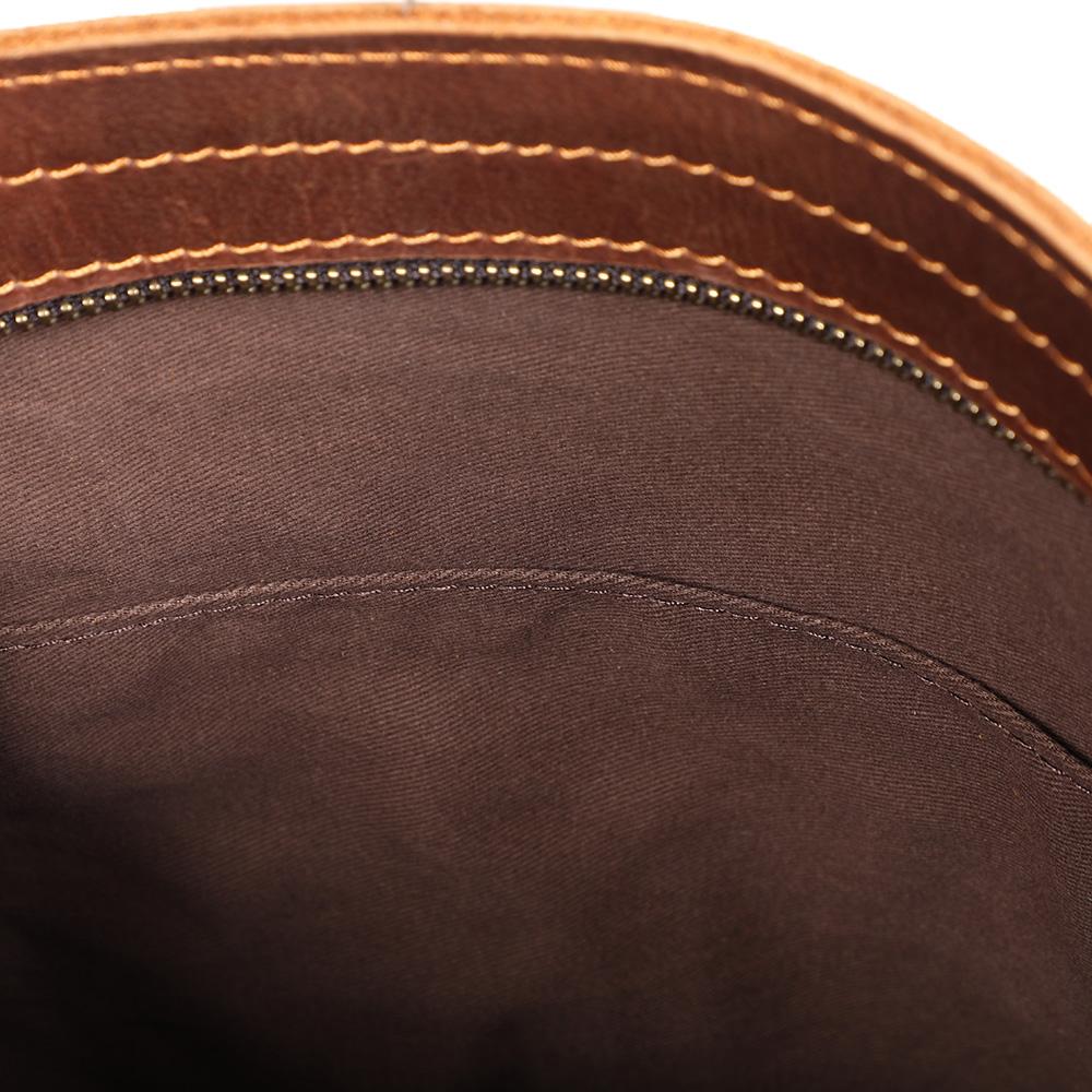 Mavi | Compact Leather Backpack