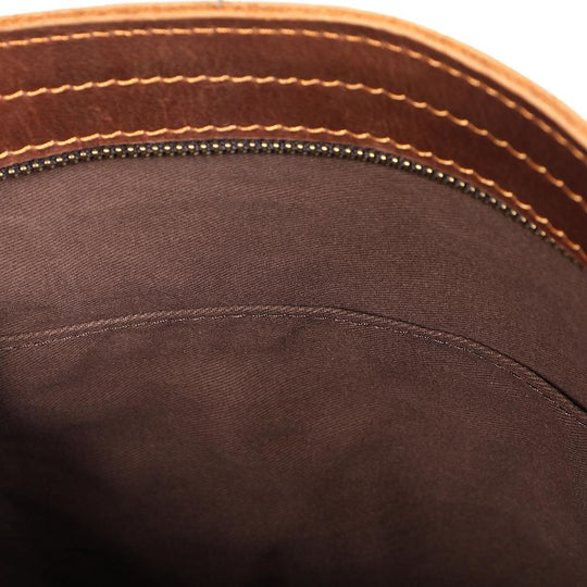 Mavi | Compact Leather Backpack