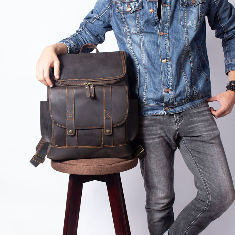 Soren | Vintage Leather Backpack