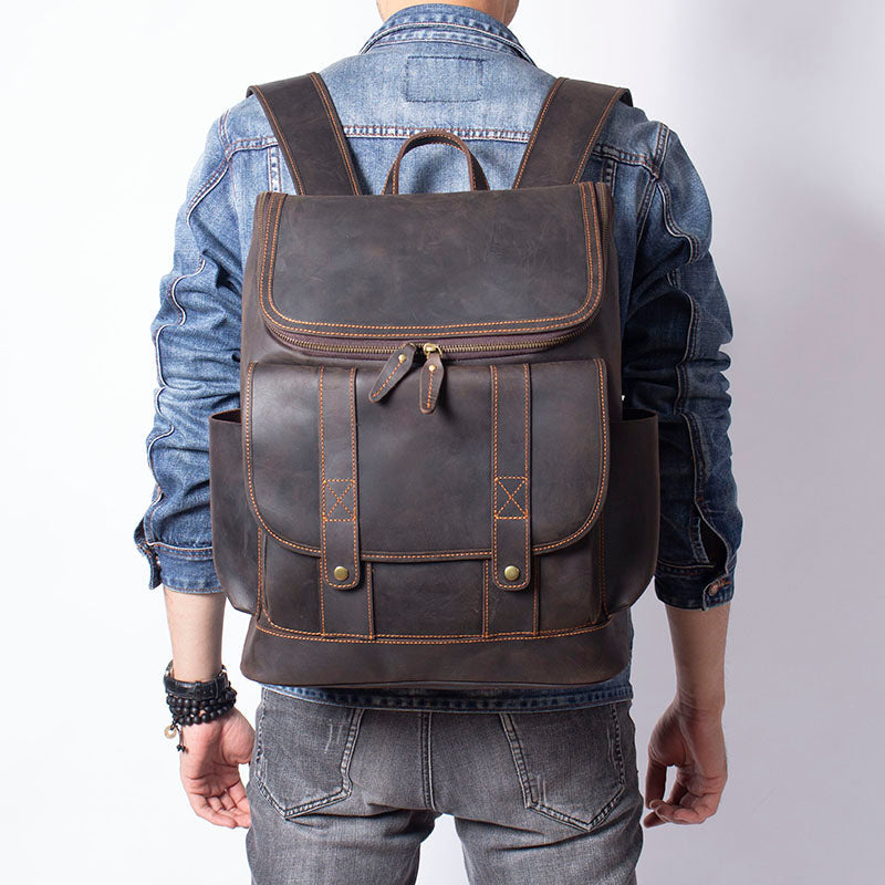 Soren | Vintage Leather Backpack
