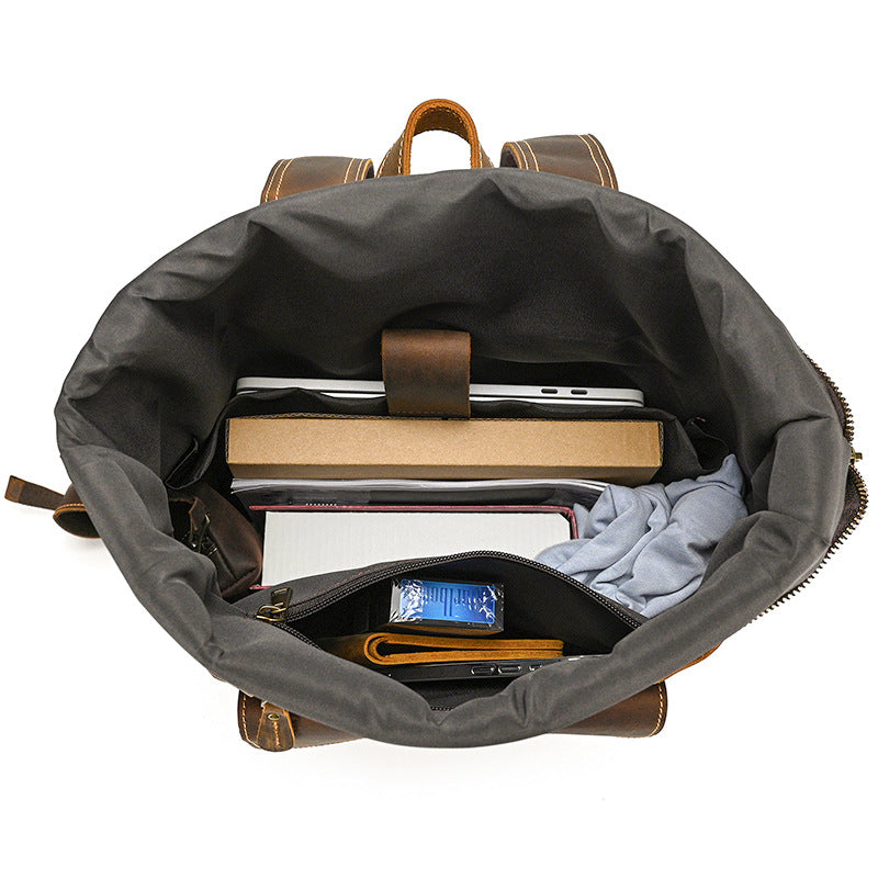 Thane | Vintage Leather Backpack