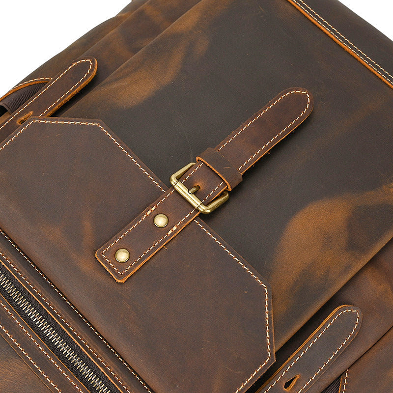 Thane | Vintage Leather Backpack