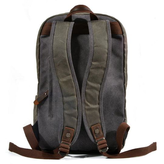 Strathmore | Vintage Canvas and Leather Backpack