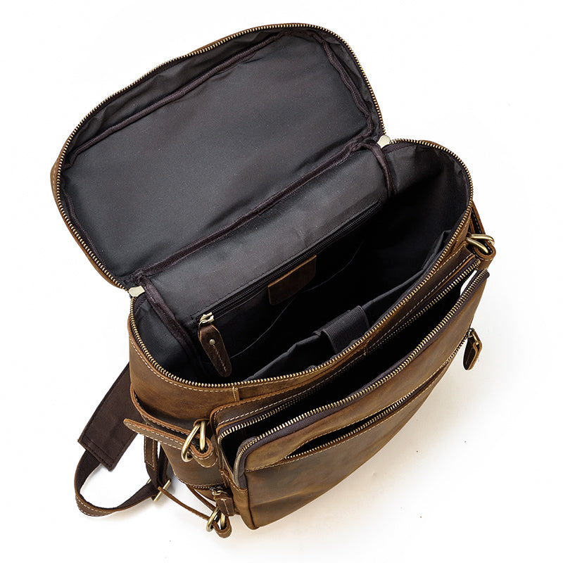 Elowen | Vintage Leather Backpack