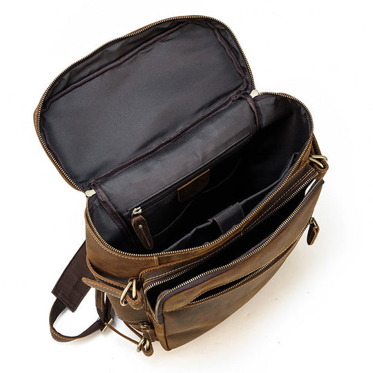 Elowen | Vintage Leather Backpack