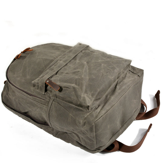 Strathmore | Vintage Canvas and Leather Backpack