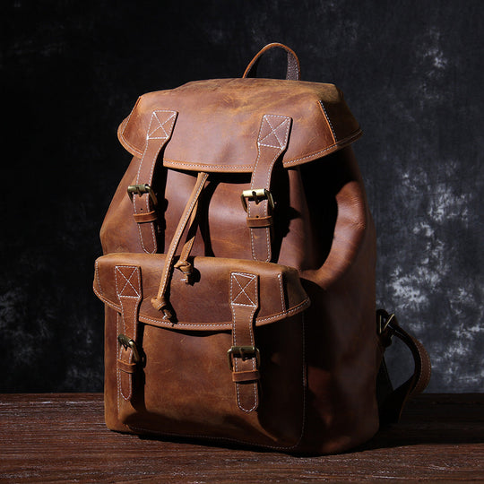 Bryn | Vintage Leather Backpack