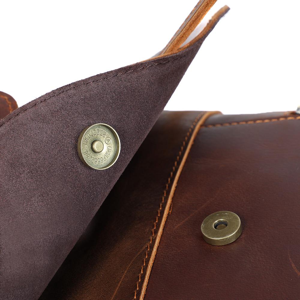 Mavi | Compact Leather Backpack