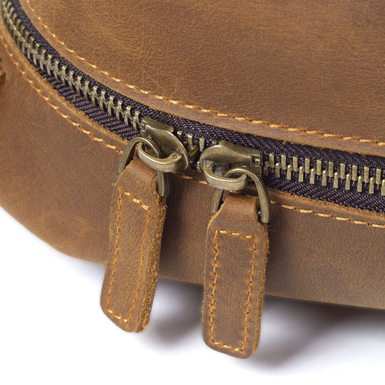 Callen | Elegant Leather Laptop Backpack