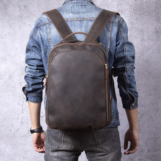 Juno | Minimalist Leather Backpack