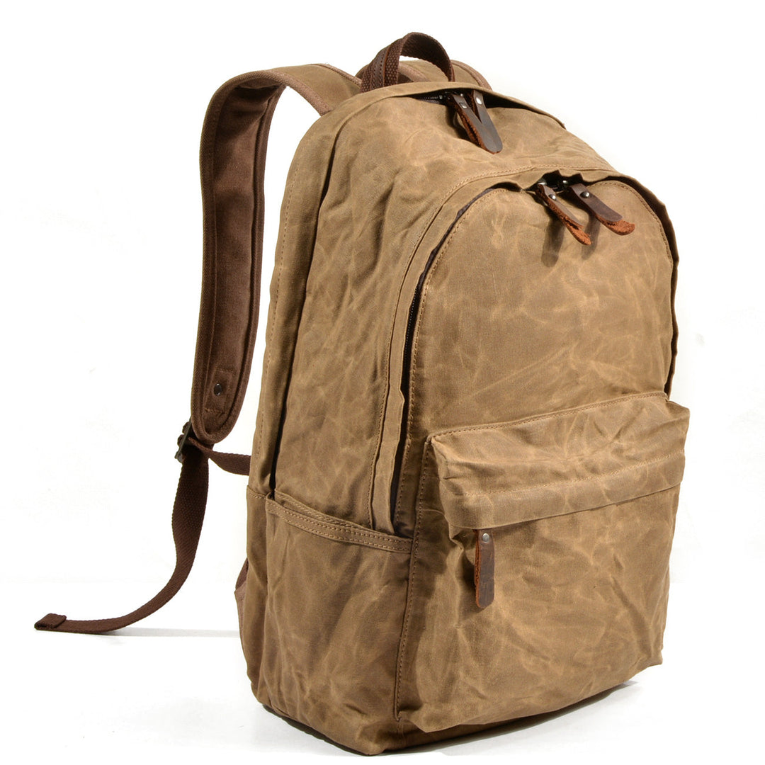 Strathmore | Vintage Canvas and Leather Backpack