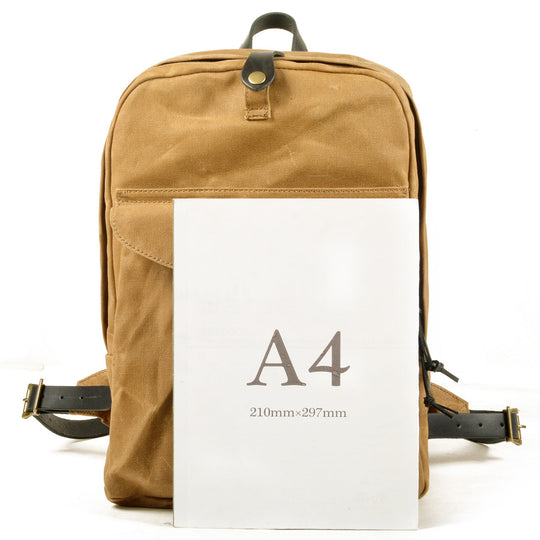 Calder | Canvas and Leather Backpack