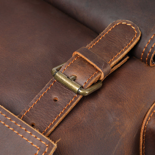 Rosvelle | Leather Laptop Backpack